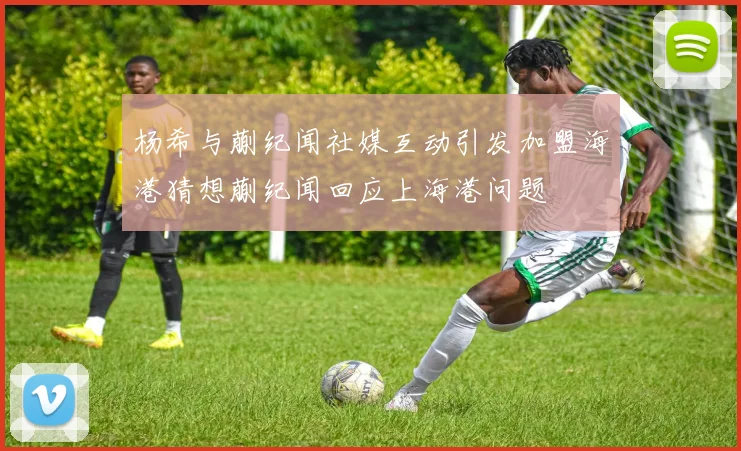 杨希与蒯纪闻社媒互动引发加盟海港猜想蒯纪闻回应上海港问题